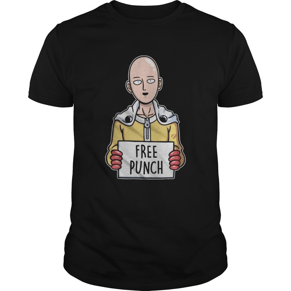 One Punch Man Free Punch One Punch Shirt